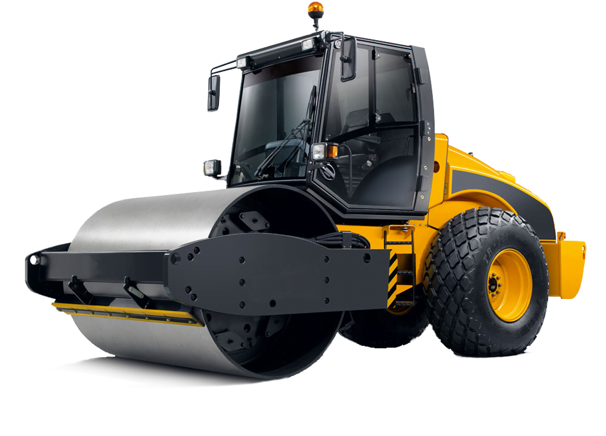 A vehicle used for asphalt driveway paving in Newark, OH